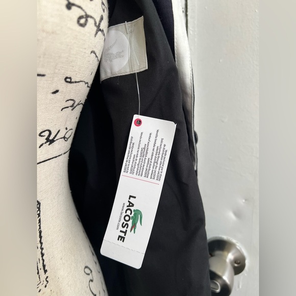 Lacoste Navy Blazer with White Accents - Picture 8 of 10